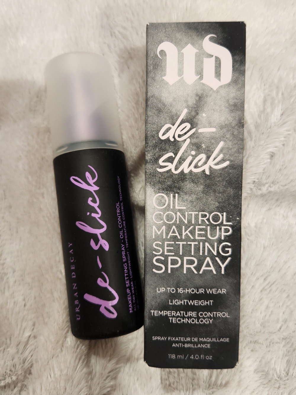 FULL SIZE Urban Decay De-Slick Oil Control Makeup Setting Spray